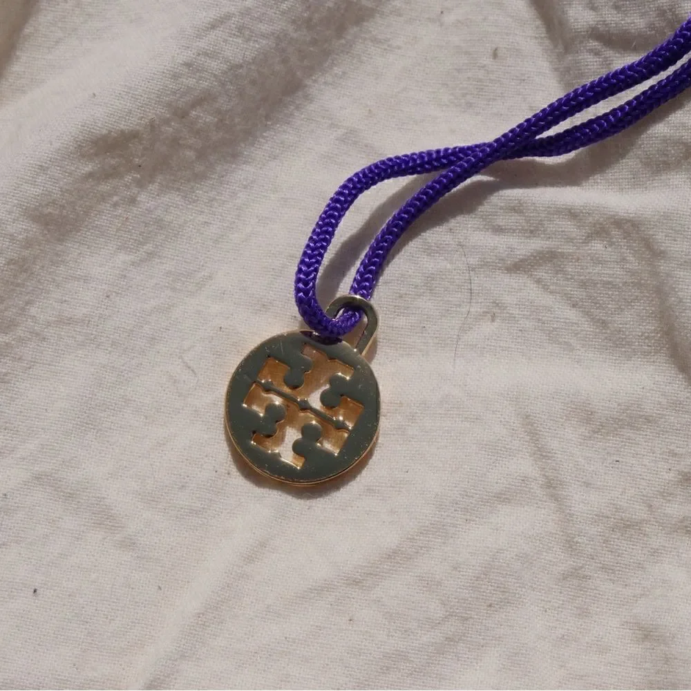Cotton Tory Burch drawstring dust bag‎